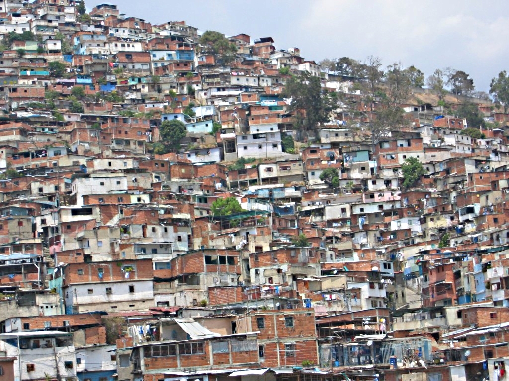 трущобы Каракаса, фото